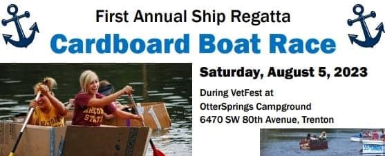First Annual Ship Regatta Cardboard Boat Race