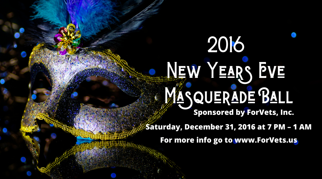 New Years Eve Masquerade Ball 2016