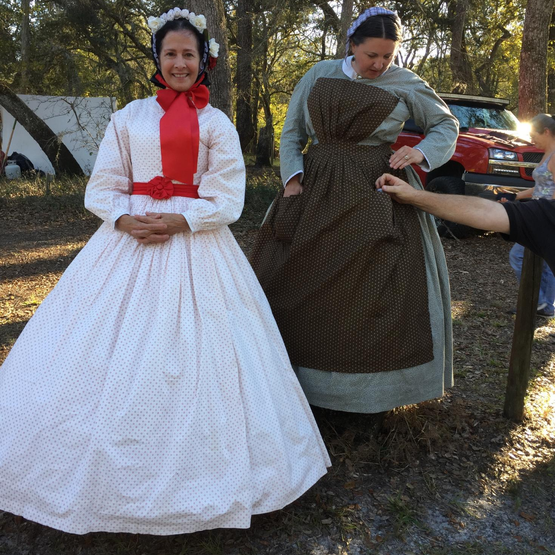 Raid-of-Otter-Springs-Reenactment-ForVets-Inc-ladies